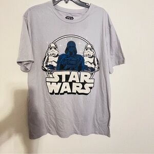 MAD Engine Star Wars Blue and Gray T-Shirt